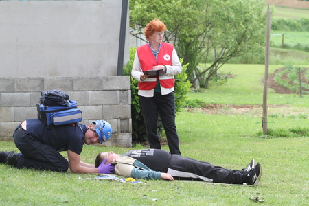 29. regijsko preverjanje usposobljenosti ekip prve pomoči Rdečega križa in Civilne zaščite v dolenjski regij (15)